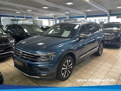 Gebraucht VW Tiguan Allspace Comfortline 150 PS (110 kW) 2021 Blue silk metallic SUV