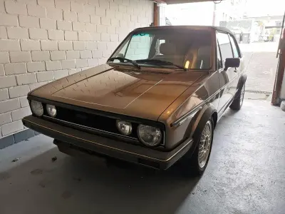 Gebraucht VW Golf Cabriolet 95 PS (69 kW) 1987 Braun Cabrio
