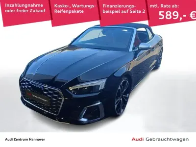 Brugt Audi S5 Cabriolet Ambiente 354 HK (260 kW) 2023 Sort Cabriolet