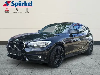 Gebraucht BMW 118 Advantage 136 PS (100 kW) 2018 Schwarz Kleinwagen