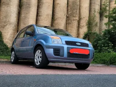 Gebraucht Ford Fusion 80 PS (58 kW) 2007 Blau Kleinwagen