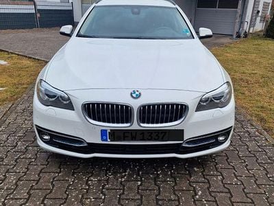 Gebraucht BMW 520 Luxury Line 190 PS (139 kW) 2016 Weiß Kombi