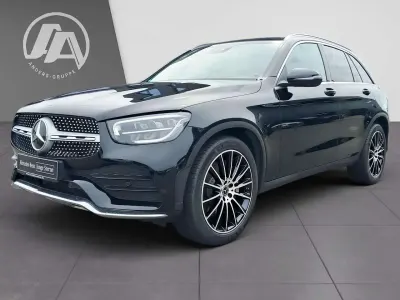 Gebraucht Mercedes GLC220 AMG 194 PS (142 kW) 2020 Schwarz schwarz uni SUV