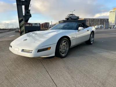 Gebraucht Corvette C4 245 PS (180 kW) 1991 Weiß Cabrio
