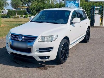 gebraucht VW Touareg 3.0 TDI 2 x R-Line TÜV Neu AHK Leder Navi Bi- Xenon