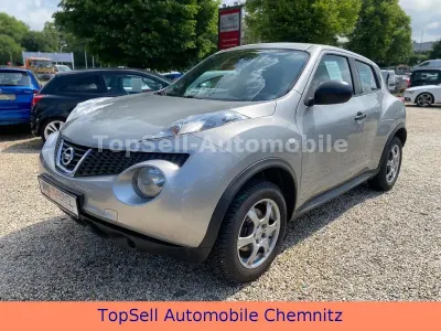 Gebraucht Nissan Juke Visia 117 PS (86 kW) 2012 Silber SUV