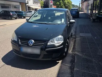 Gebraucht VW Polo Comfortline 69 PS (50 kW) 2008 Schwarz Kleinwagen