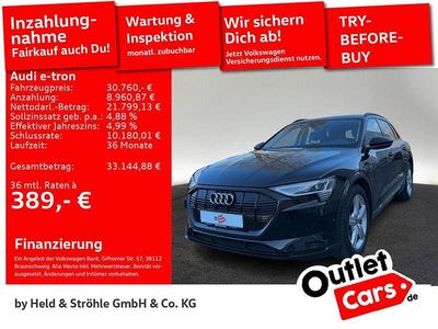 Gebraucht Audi e-tron Advanced 230 kW (313 PS) 2022 Brillantschwarz SUV