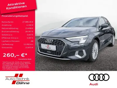 Brugt Audi A3 Performance 150 HK (110 kW) 2023 Grå Sedan