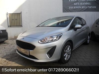 Begagnad Ford Fiesta Cool & Connect 71 HK (52 kW) 2018 Silver Halvkombi