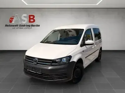 Gebraucht VW Caddy 125 PS (91 kW) 2016 Weiß Van / Kleinbus