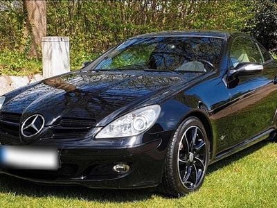 Usata Mercedes SLK350 272 CV (200 kW) 2004 Nero Cabrio