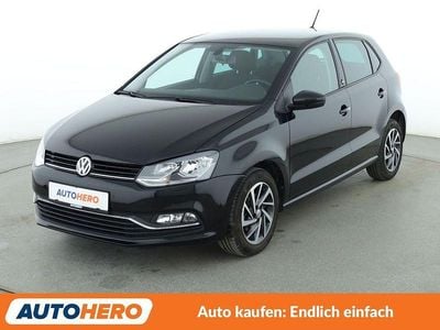 Gebraucht VW Polo Sound 75 PS (55 kW) 2017 Schwarz Limousine