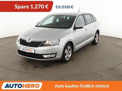 Usata Skoda Rapid Ambition 110 CV (80 kW) 2016 Grigio Utilitaria