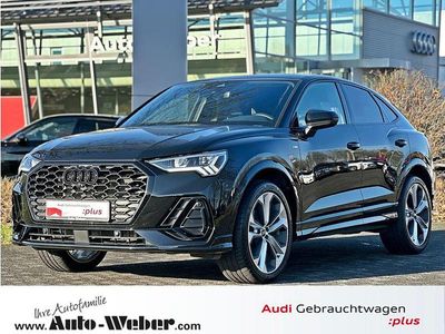 Schwarz Gebraucht 2024 Audi Q3 Sportback S-Line SUV | 46.870 € (Teuer)