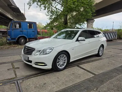 Brugt Mercedes E200 Avantgarde 136 HK (100 kW) 2011 Hvid Stationcar