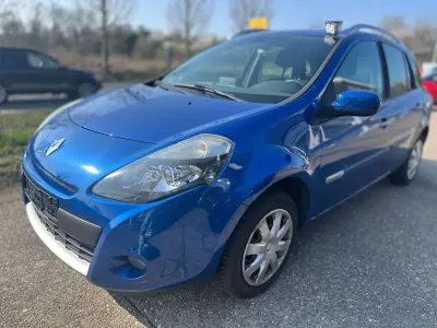 Gebraucht Renault Clio GrandTour Dynamique 86 PS (63 kW) 2009 Blau Kombi