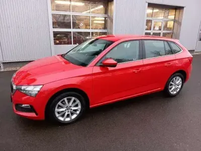 Brugt Skoda Scala Ambition 116 HK (85 kW) 2019 Rød Hatchback