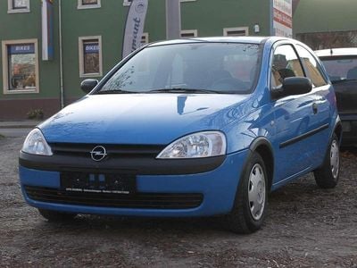 Gebraucht Opel Corsa Comfort 75 PS (55 kW) 2002 Blau Kleinwagen