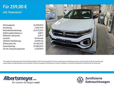 Usado VW T-Roc R-line 110 HP (80 kW) 2024 Branco SUV
