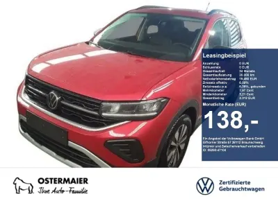 Gebraucht VW T-Cross Goal 95 PS (69 kW) 2025 Rot SUV