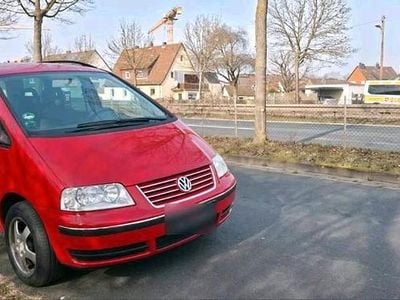 Usata VW Sharan 116 CV (85 kW) 2005 Rosso Monovolume