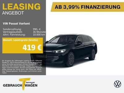 Gebraucht VW Passat Pro 204 PS (150 kW) 2025 Schwarz Kombi