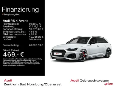 Używany Audi RS4 Ambiente 450 KM (330 kW) 2024 Biały Kombi