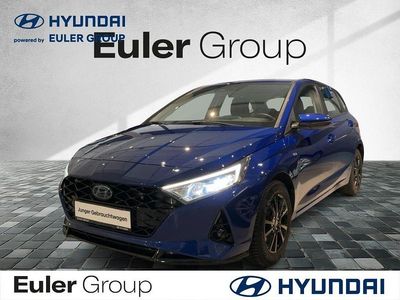Gebraucht Hyundai i20 Intro Edition 101 PS (74 kW) 2020 Blau Kleinwagen