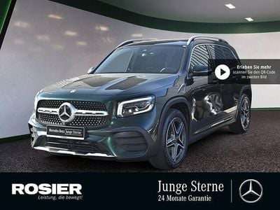 Gebraucht Mercedes GLB250 AMG line 224 PS (164 kW) 2022 Schwarz / nachtschwarz SUV