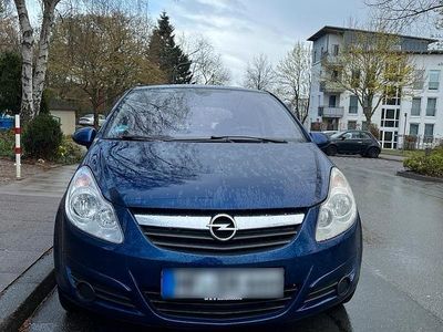 Gebraucht Opel Corsa 80 PS (58 kW) 2007 Blau Kleinwagen