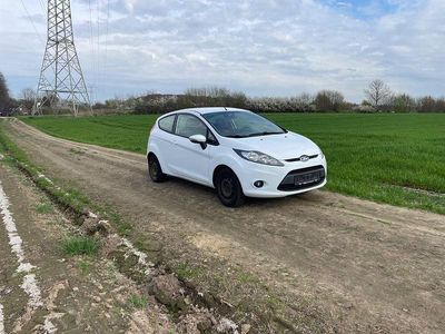 Gebraucht Ford Fiesta Trend 82 PS (60 kW) 2009 Weiß Kleinwagen