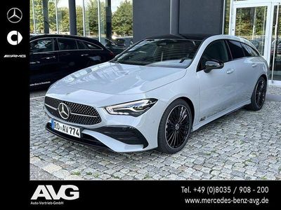 Grau Gebraucht 2025 Mercedes CLA200 Shooting Brake AMG line Kombi | 38.800 € (Teuer)