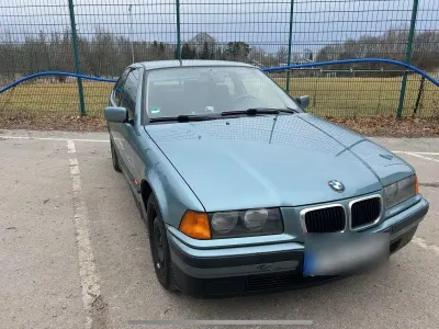 Gebraucht BMW 316 102 PS (75 kW) 1996 Blau Coupé
