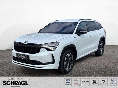 Moonweiss metallic Neu 2025 Skoda Kodiaq SportLine SUV | 49.970 € (Fairer Preis)