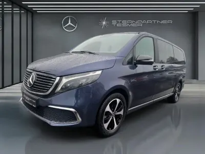 Gebraucht Mercedes EQV300 Avantgarde 150 kW (204 PS) 2024 Blau Van / Kleinbus