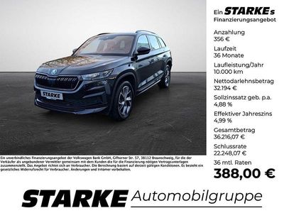 Blackmagic perleffekt Gebraucht 2022 Skoda Kodiaq SportLine SUV | 32.550 € (Fairer Preis)