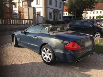 Gebraucht Mercedes SL500 306 PS (225 kW) 2003 Blau Cabrio
