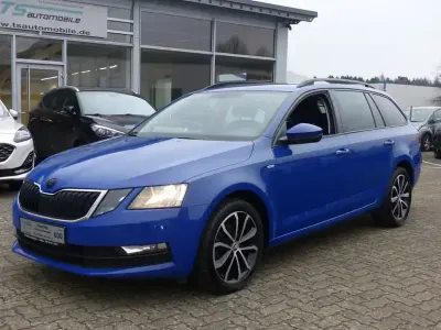 Używany Skoda Octavia Soleil 150 KM (110 kW) 2019 Niebieski Kombi