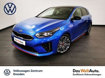 gebraucht Kia Ceed GT 1,6T-GDI KAMERA LED SHZ GRA