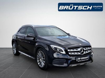 Gebraucht Mercedes GLA250 AMG line 211 PS (155 kW) 2019 Kosmosschwarz metallic SUV