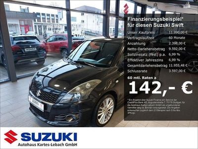 Gebraucht Suzuki Swift Sport 136 PS (100 kW) 2016 Schwarz Kleinwagen