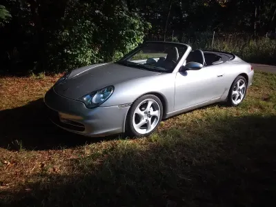 Gebraucht Porsche 911 Carrera 4 Cabriolet 320 PS (235 kW) 2003 Silber Cabrio