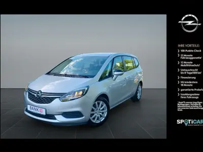 Gebraucht Opel Zafira Edition 120 PS (88 kW) 2017 Silber Van / Kleinbus