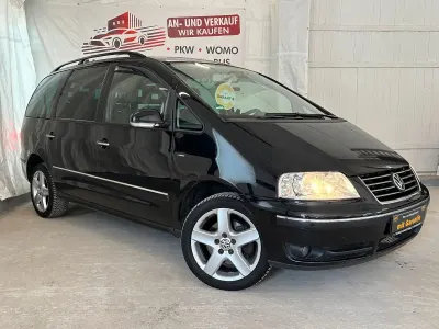 Gebraucht VW Sharan United 116 PS (85 kW) 2009 Schwarz Van / Kleinbus