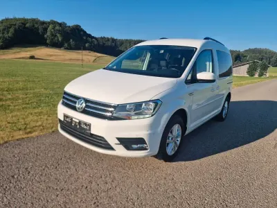Gebraucht VW Caddy 102 PS (75 kW) 2019 Weiß Van / Kleinbus