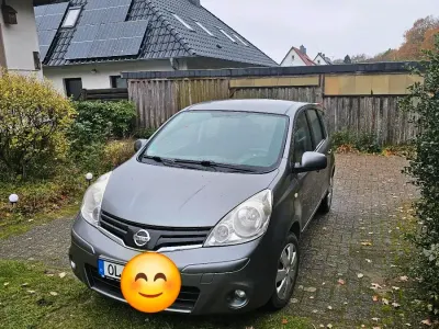 Gebraucht Nissan Note 89 PS (65 kW) 2012 Grau Kleinwagen