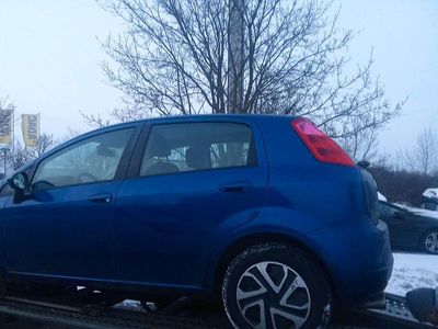 Gebraucht Fiat Punto 2008 Blau Kleinwagen