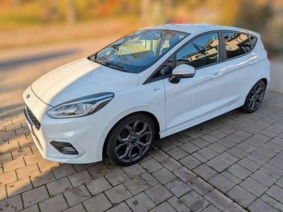 Gebraucht Ford Fiesta ST-Line 95 PS (69 kW) 2020 Weiß Kleinwagen