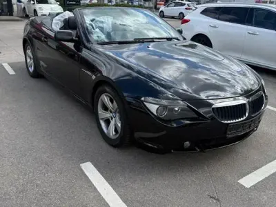 Gebraucht BMW 630 Cabriolet Sport Line 258 PS (189 kW) 2007 Schwarz Cabrio
